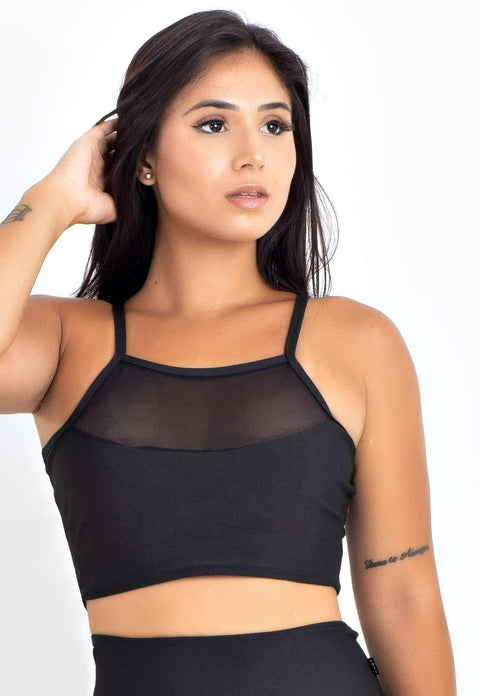 Kit Cropped Feminino All Black Vol.1