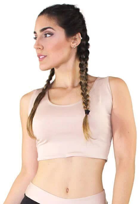 Top Fitness Basic Chocolate Cropped